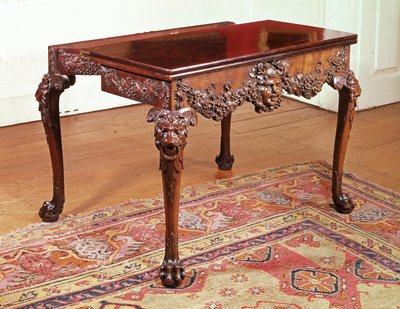 Card table, c.1740 by English School